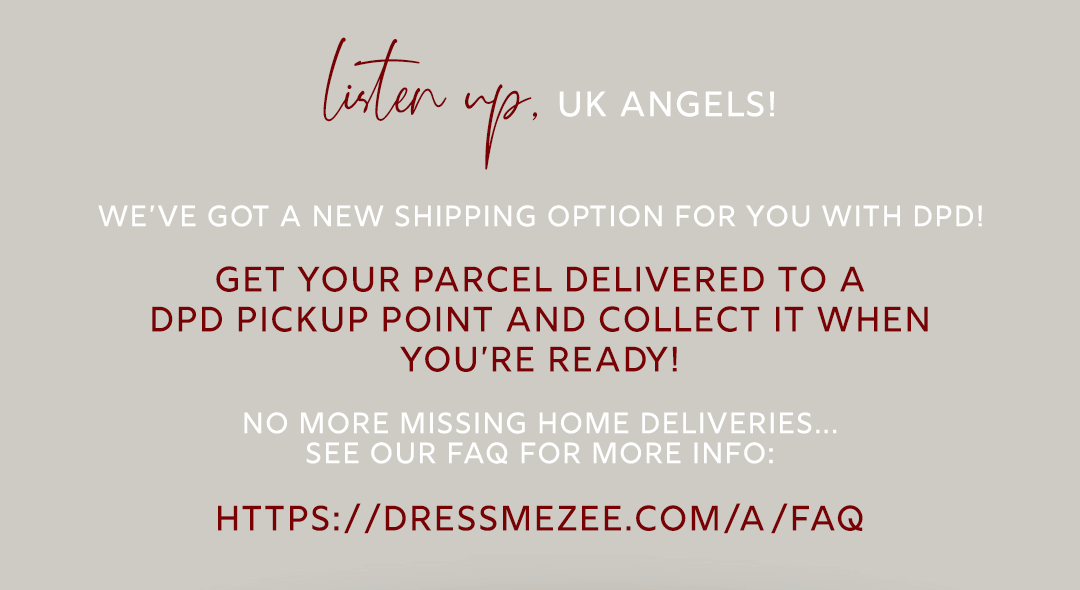 CAUTION contains discount code Dress Me Zee